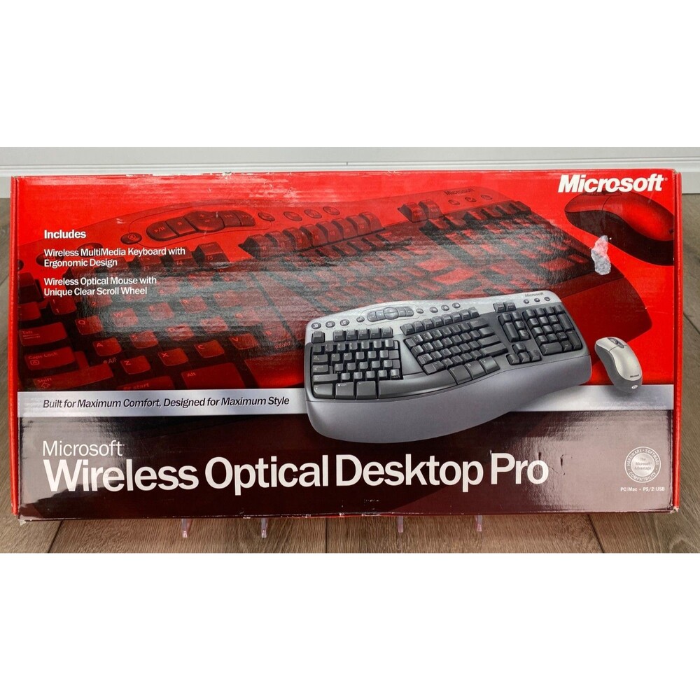 Microsoft Wireless  Desktop Pro-Wireless Keyboard & Mouse X08-73798 Open Box?